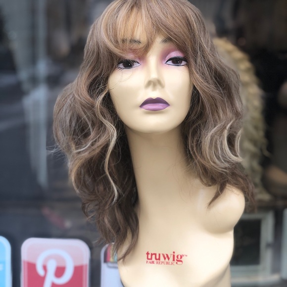 Blonde mix wavy bob wig 2025